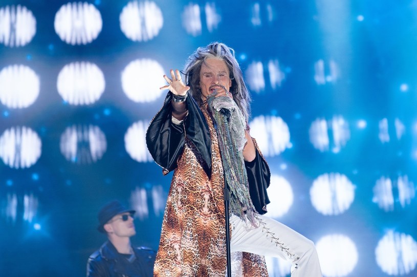 Michał Meyer jako Steven Tyler /M. Zawada /Polsat