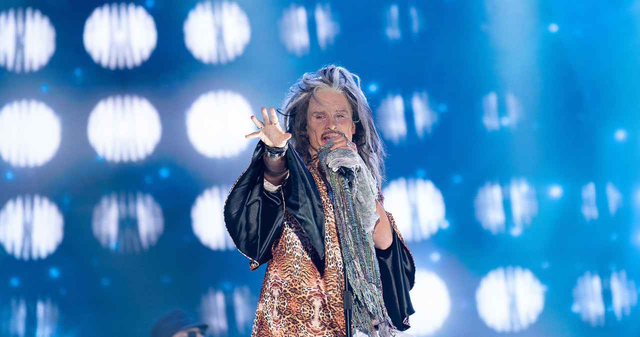 Michał Meyer jako Steven Tyler /M. Zawada /Polsat