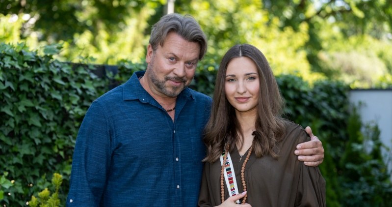 Michał Milowicz i Magdalena Efler w serialu "Klan" /Źródło: AIM