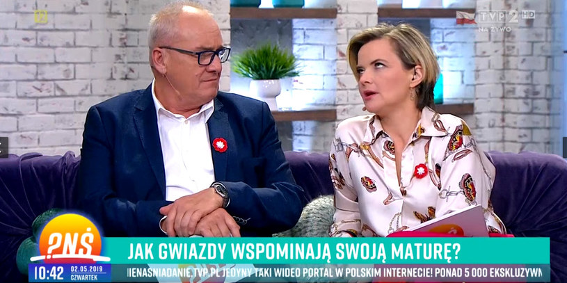 Michał Olszański i Monika Zamachowska /TVP /