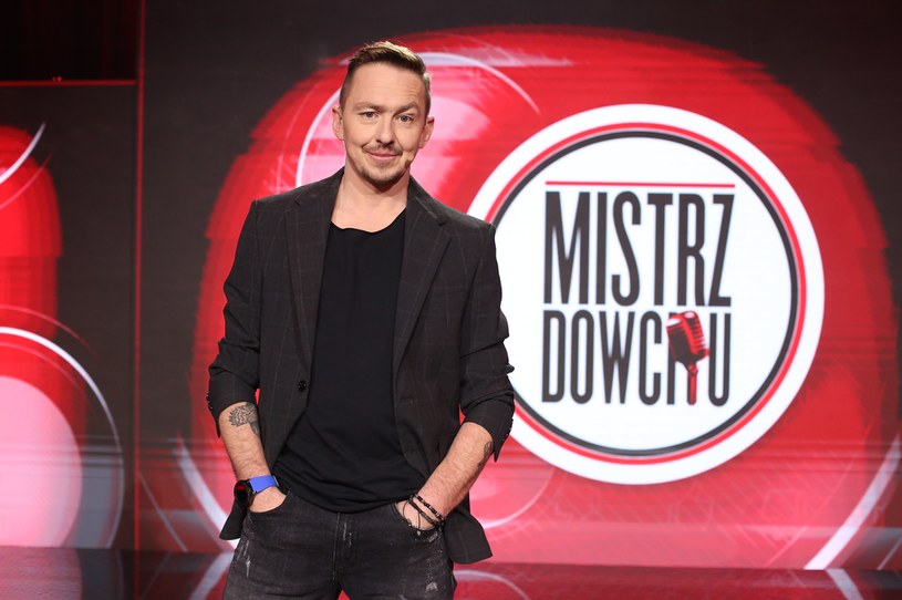 Michał Pałubski w programie "Mistrz Dowcipu" /materiały prasowe