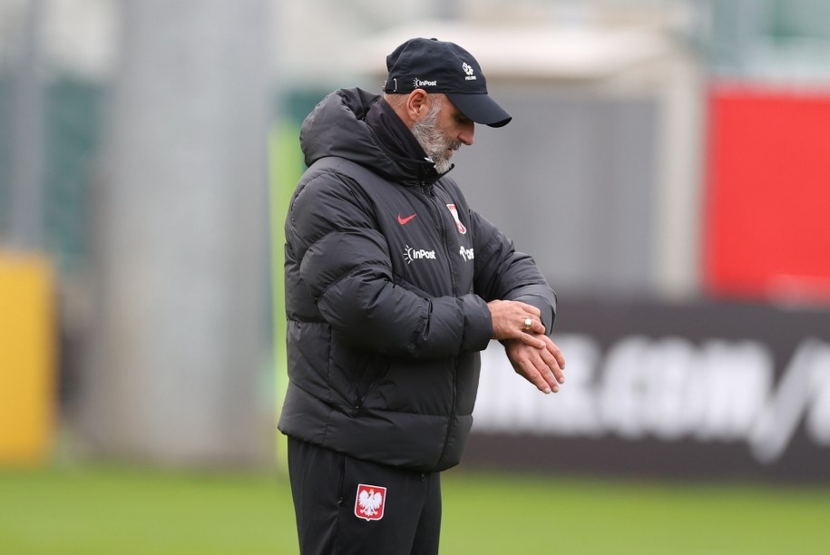 Michał Probierz podczas spotkania reprezentacji Polski /Leszek Szymański /PAP