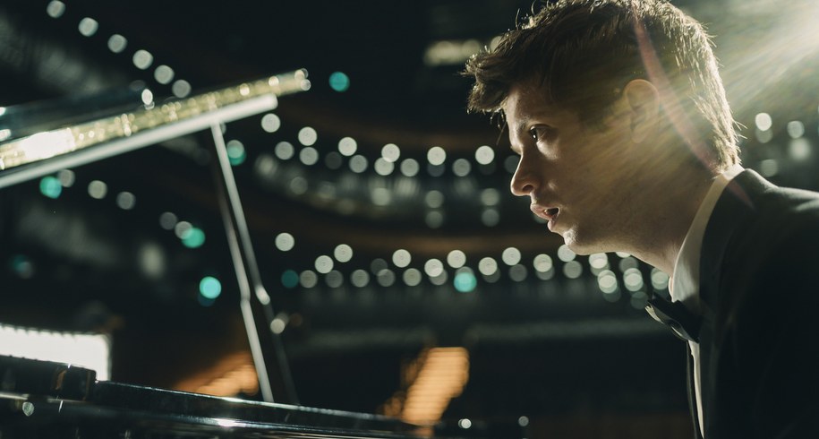 Michał Sikorski jako Grzegorz Płonka na planie "Sonaty" /Jarosław Sosiński /Materiały prasowe