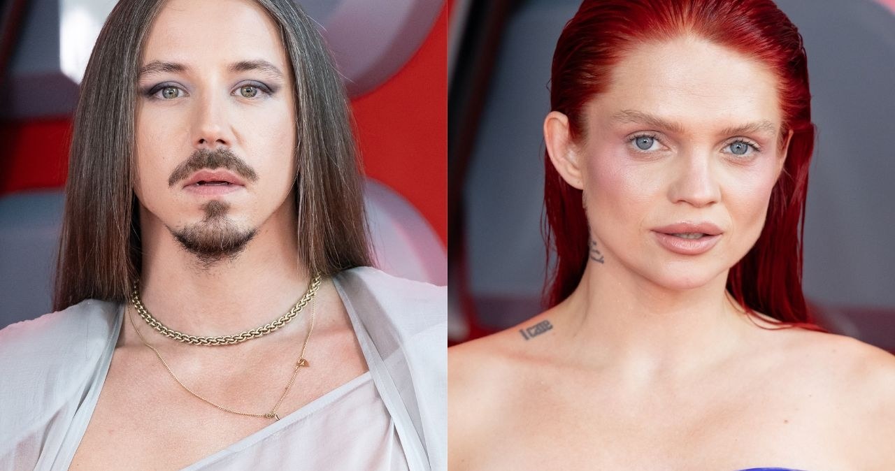 Michał Szpak i Margaret w "The Voice of Poland" /Arsen Petrovych/TVP /materiały prasowe