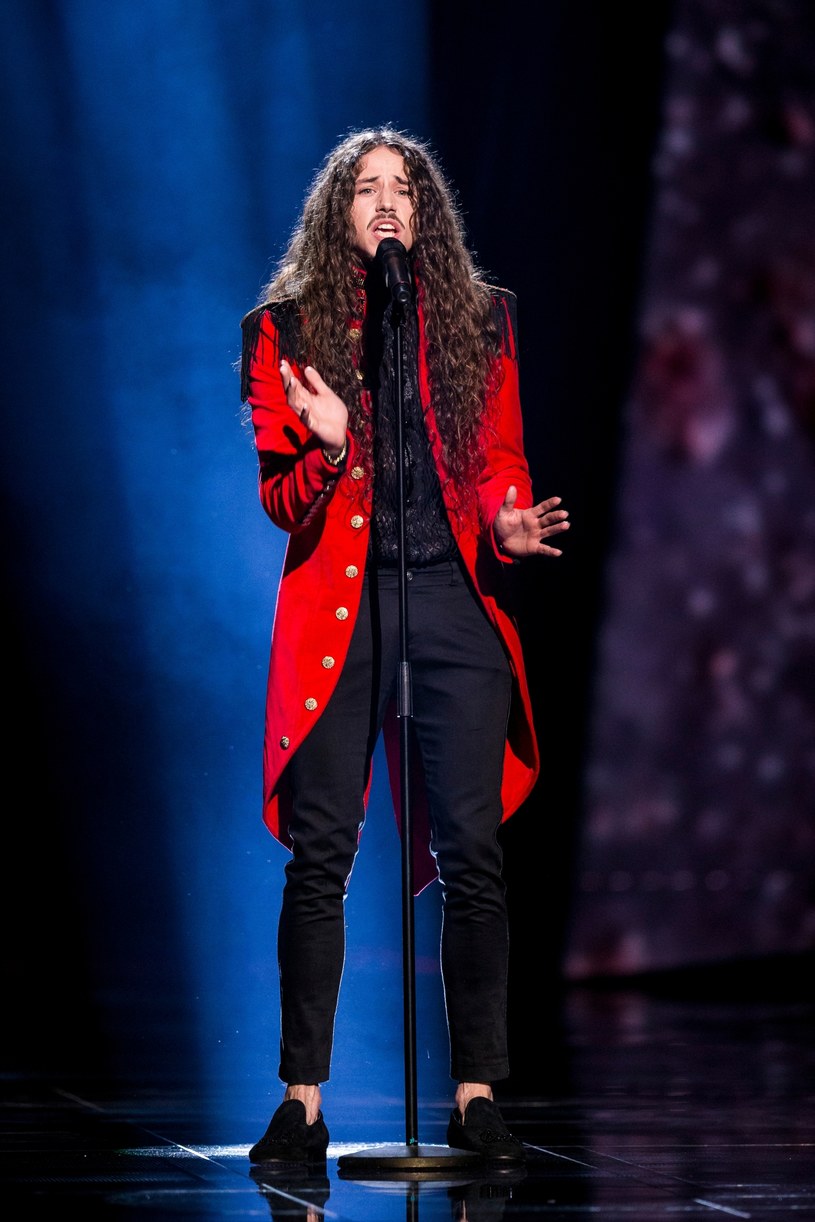 Michał Szpak na Eurowizji w 2016 roku /Michael Campanella /Getty Images
