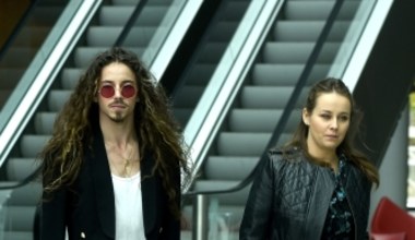 Michał Szpak z siostrą. Poszli razem do studia "śniadaniówki"