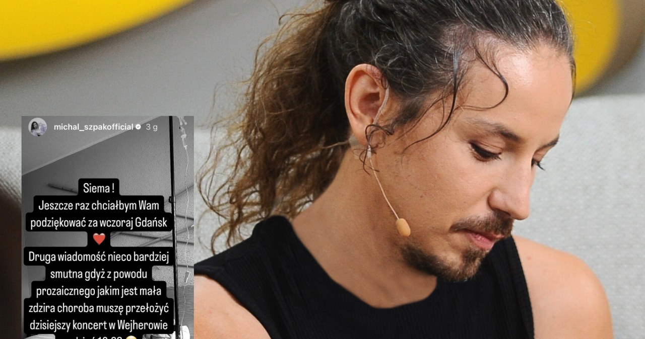 Michał Szpak /Instagram @michal_szpakofficial /MWMedia