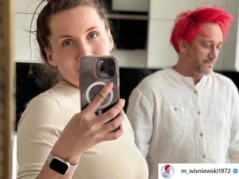 Michał Wiśniewski i Pola Wiśniewska wybrali imię dla dziecka! /@m_wisniewski1972 /Instagram