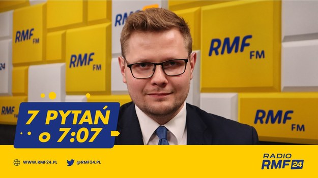 Michał Woś gościem 7 pytań o 07:07 /Piotr Szydłowski /RMF FM
