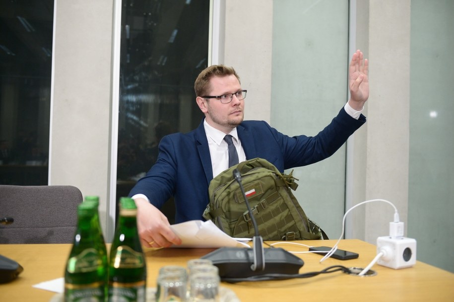 Michał Woś / 	Marcin Obara  /PAP