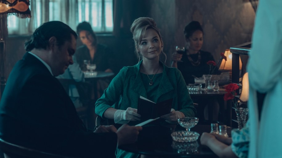 Michalina Łabacz na planie serialu /Robert Pałka / Netflix /Materiały prasowe
