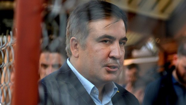 Micheił Saakaszwili w Przemyślu /Darek Delmanowicz /PAP