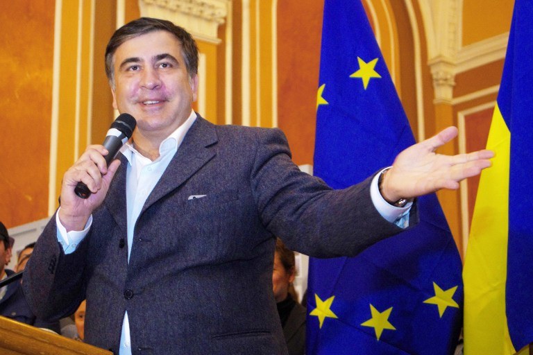 Micheil Saakaszwili /AFP