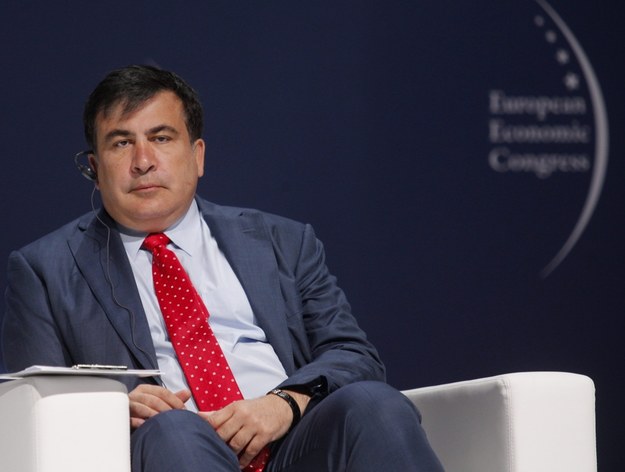 Micheil Saakaszwili /Andrzej Grygiel /PAP