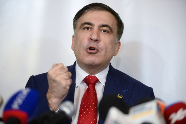 Micheil Saakaszwili /Jacek Turczyk /PAP