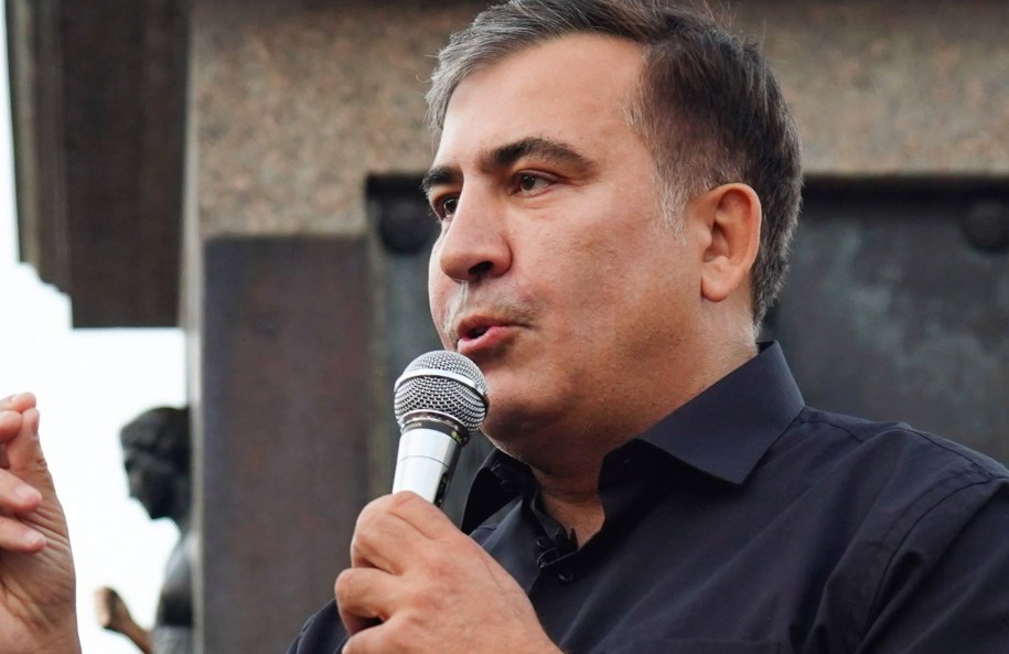 Micheil Saakaszwili /Arkhip Vereshchagin /PAP/EPA