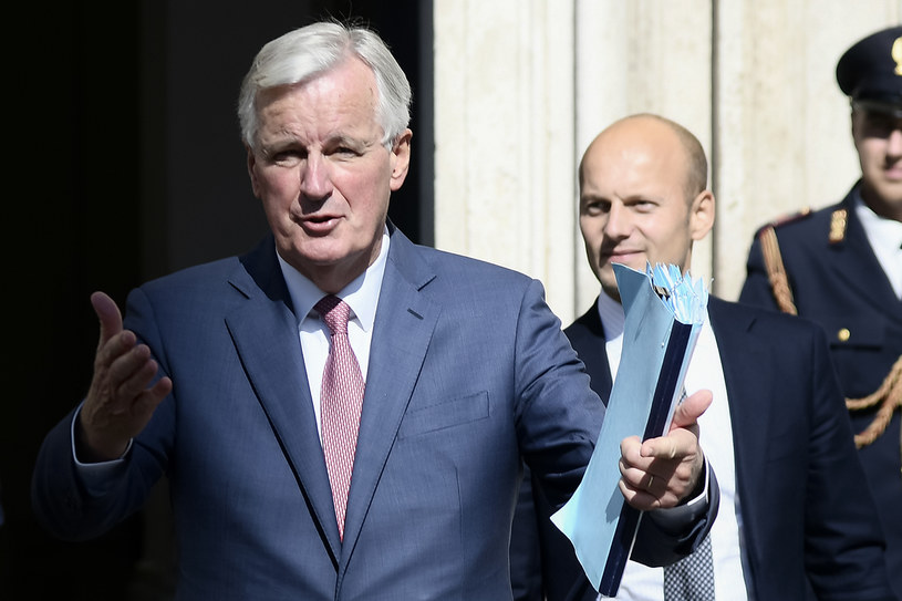 Michel Barnier, główny negocjator Komisji Europejskiej ds. brexitu /FILIPPO MONTEFORTE /AFP
