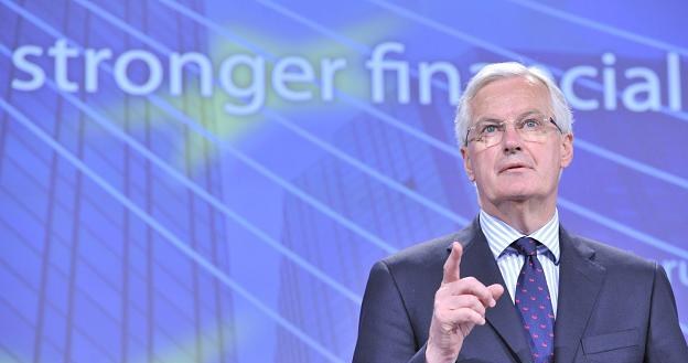 Michel Barnier, komisarz UE ds. rynku wewnętrznego /AFP
