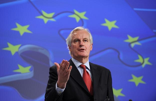 Michel Barnier, unijny komisarz ds. rynku wewnętrznego i usług /AFP