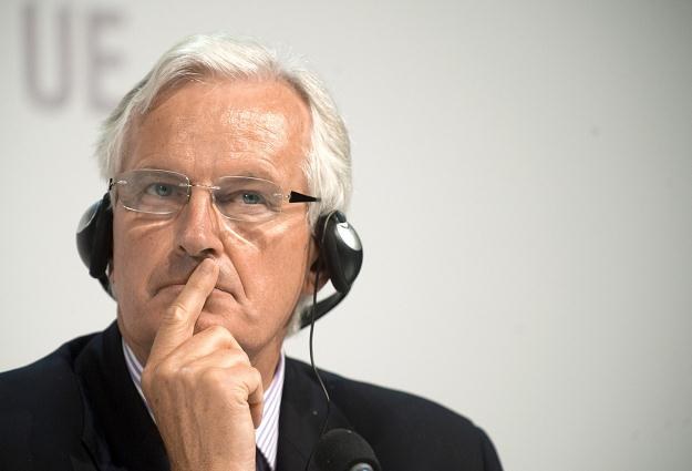 Michel Barnier, unijny komisarz ds. rynku wewnętrznego /AFP