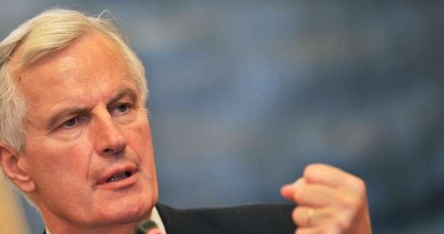 Michel Barnier, unijny komisarz ds rynku wewnętrznego /AFP