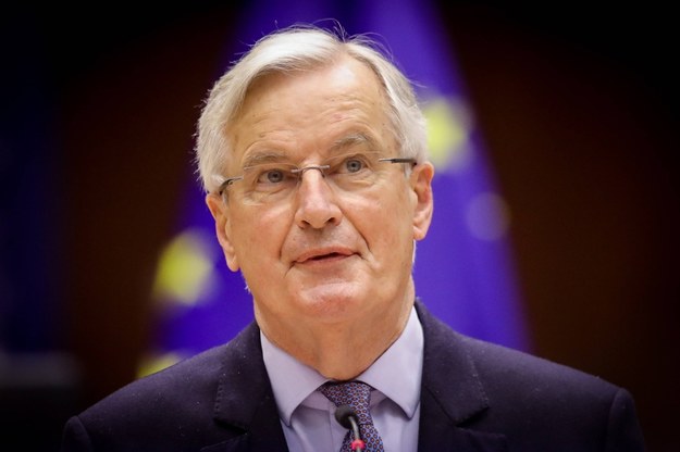 Michel Barnier /OLIVIER HOSLET / POOL /PAP/EPA