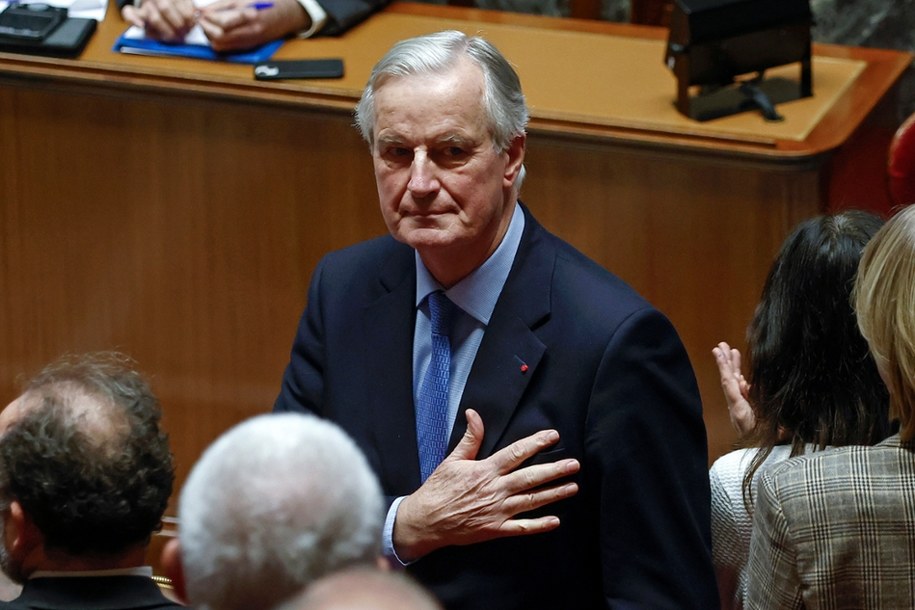 Michel Barnier /YOAN VALAT  /PAP/EPA