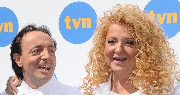 Michel Moran i Magda Gessler /Andras Szilagyi /MWMedia