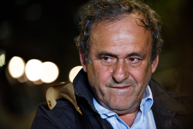 Michel Platini, legendarny francuski piłkarz i były szef UEFA /	JULIEN DE ROSA /PAP/EPA