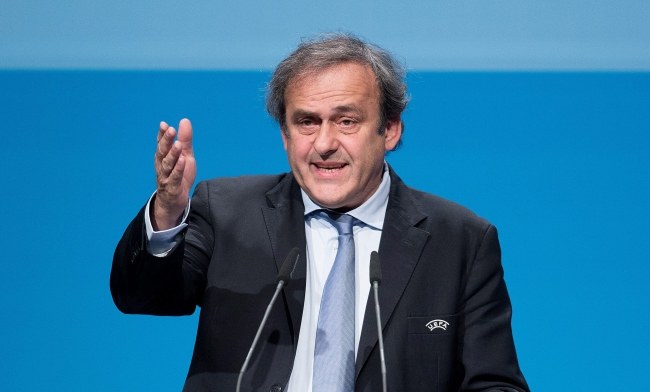 Michel Platini /GEORG HOCHMUTH /PAP/EPA