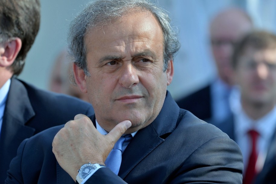 Michel Platini /PAP/CTK/Michal Dolezal    /PAP/EPA