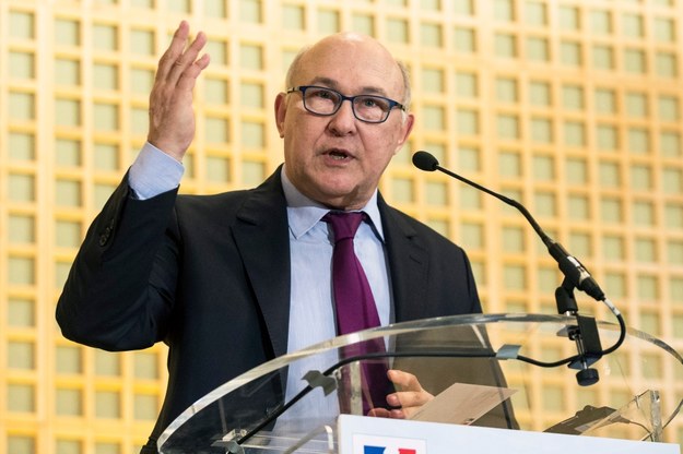 Michel Sapin /ETIENNE LAURENT /PAP/EPA