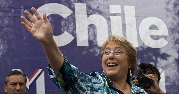 Michelle Bachelet kandyduje na prezydenta Chile /AFP