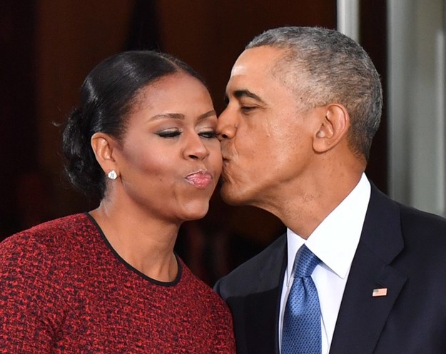 Michelle Obama i Barack Obama /DPA/Kevin Dietsch /PAP