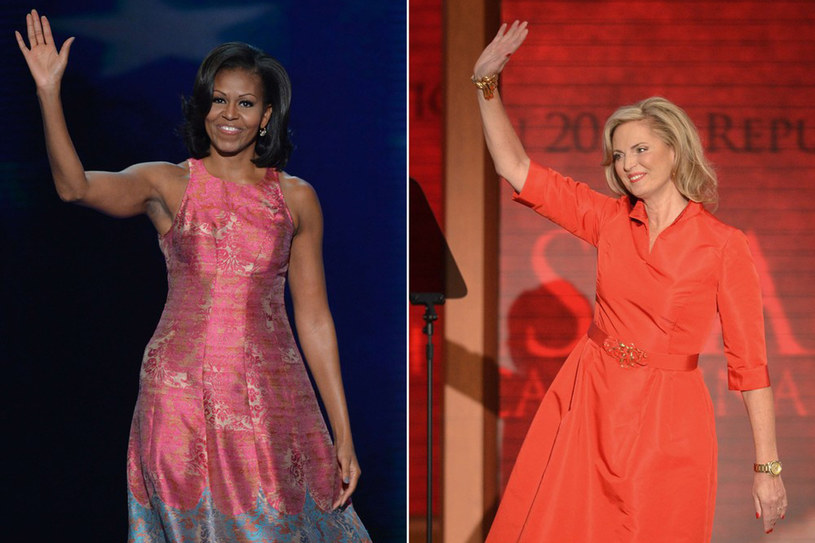 Michelle Obama jak na razie cieszy się nieco większą popularnością niż Ann Romney /East News