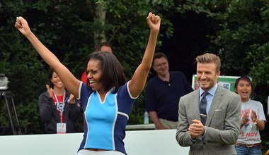 Michelle Obama w olimpijskim wydaniu