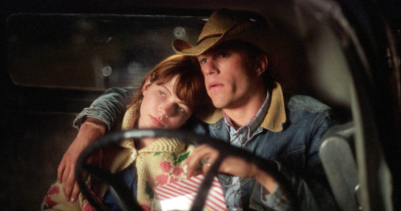 Michelle Williams Heath Ledger w filmie "Tajemnica Brokeback Mountain" /PARAMOUNT PICTURES / Entertainment Pictures / Forum /Agencja FORUM