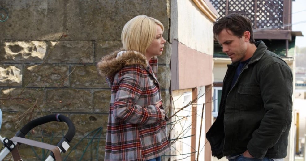 Michelle Williams i Casey Affleck w filmie "Manchester by the Sea" /© materiały dystrybutora /materiały prasowe