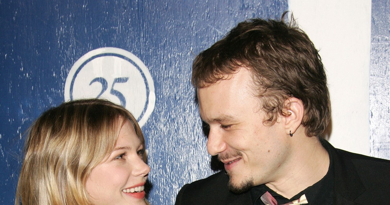 Michelle Williams i Heath Ledger /EVAN AGOSTINIGetty Images North AmericaGetty Images via AFP /AFP