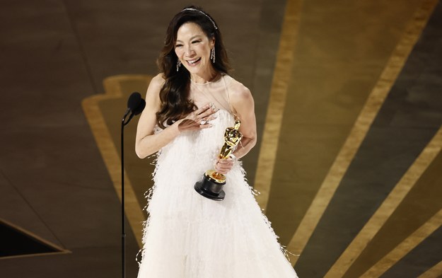 Michelle Yeoh najlepszą aktorką pierwszoplanową /ETIENNE LAURENT /PAP/EPA