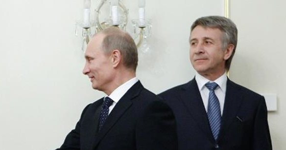 Michelson i prezydent Putin /AFP