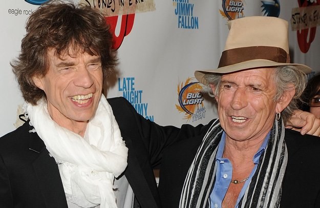 Mick Jagger i Keith Richards - fot. Stephen Lovekin /Getty Images/Flash Press Media