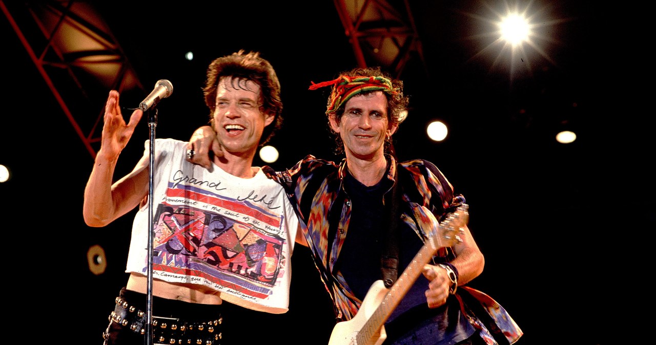 Mick Jagger i Keith Richards to burzliwy duet od ponad 60 lat. "Steel Wheels Tour" w 1989 roku /Paul Natkin/WireImage /Getty Images