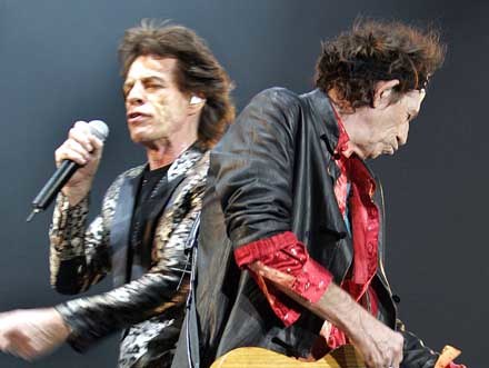 Mick Jagger i Keith Richards /AFP