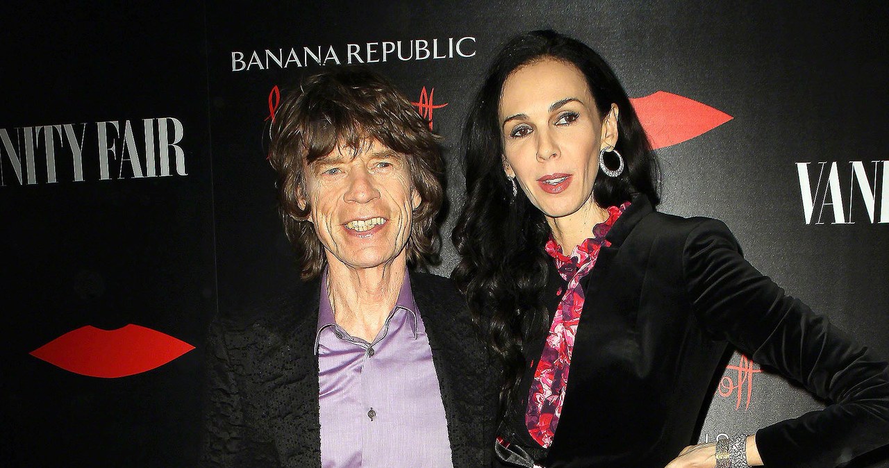 Mick Jagger, L'Wren Scott /Agencja FORUM