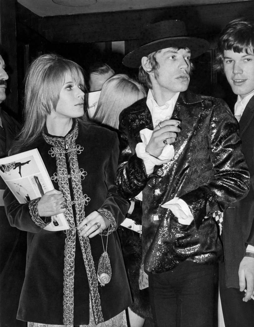 Mick Jagger, Marianne Faithfull lata 60. /Universal History Archive/ Universal Images Group /Agencja FORUM