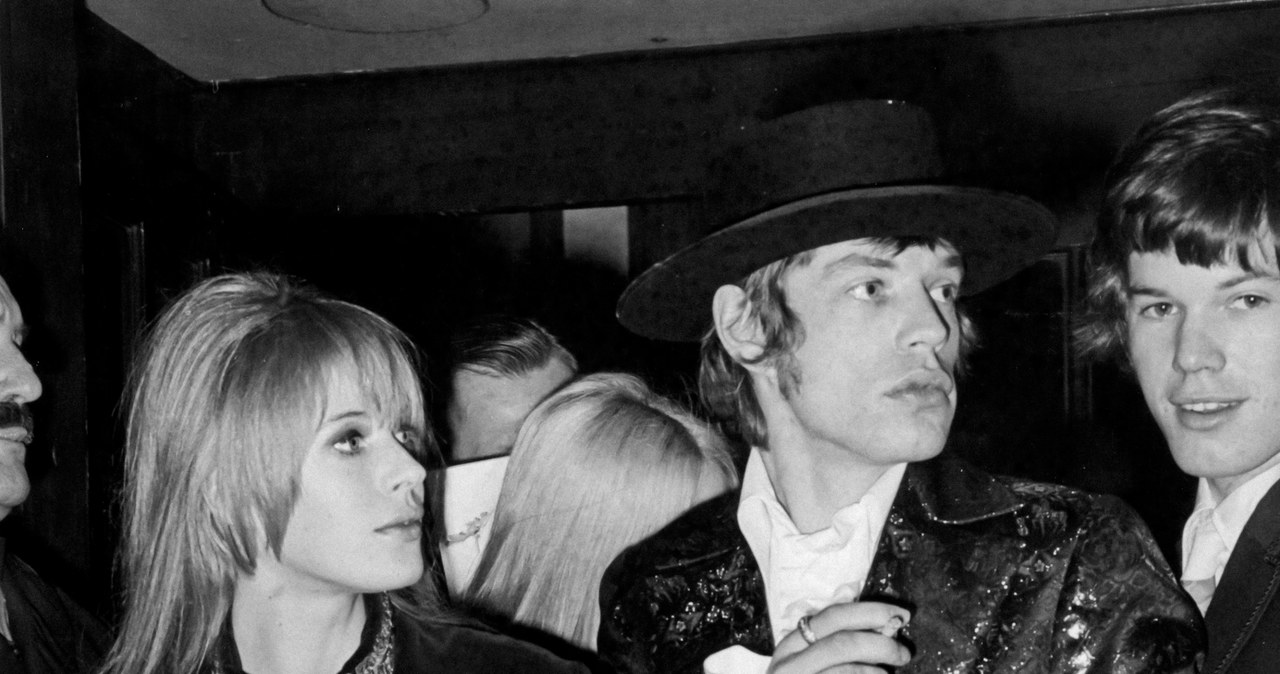 Mick Jagger, Marianne Faithfull lata 60. /Universal History Archive/ Universal Images Group /Agencja FORUM