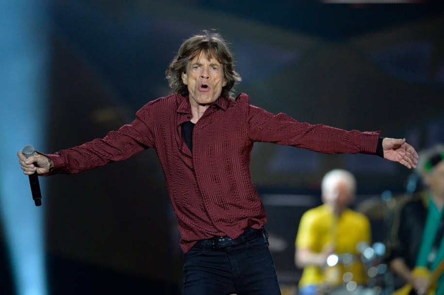 Mick Jagger w akcji /ANDERS WIKLUND /PAP/EPA