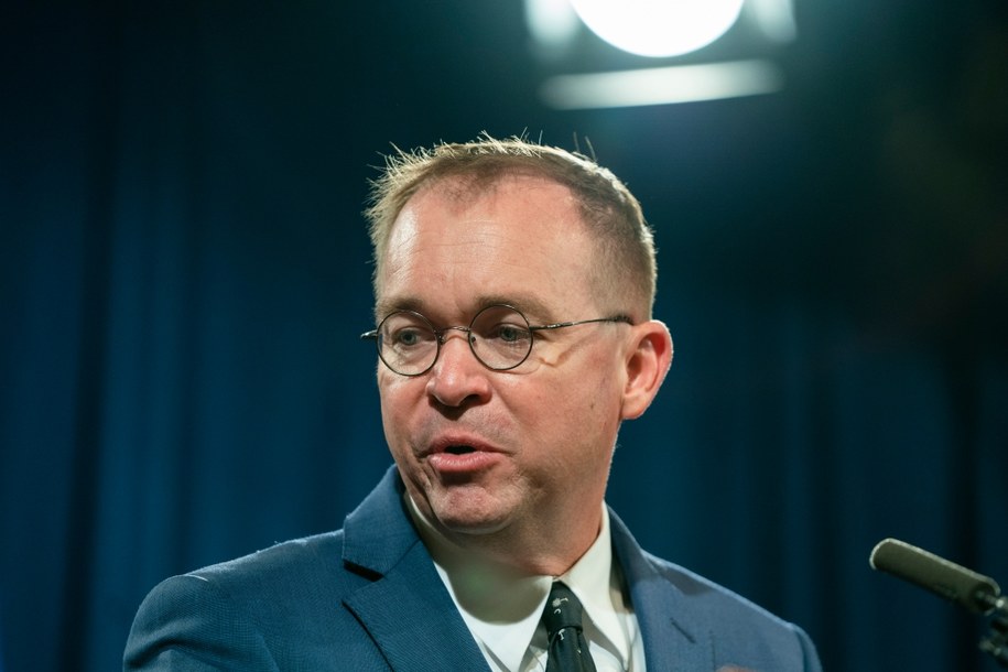 Mick Mulvaney, dyrektor ds. budżetu w Białym Domu, od stycznia będzie tymczasowo sprawował funkcję szefa kancelarii prezydenta USA /JIM LO SCALZO /PAP/EPA