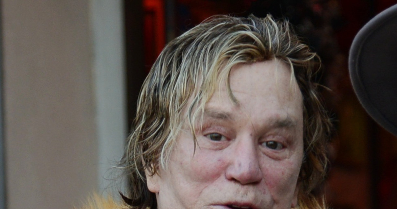 Mickey Rourke nie wygląda najlepiej /Splash News /East News